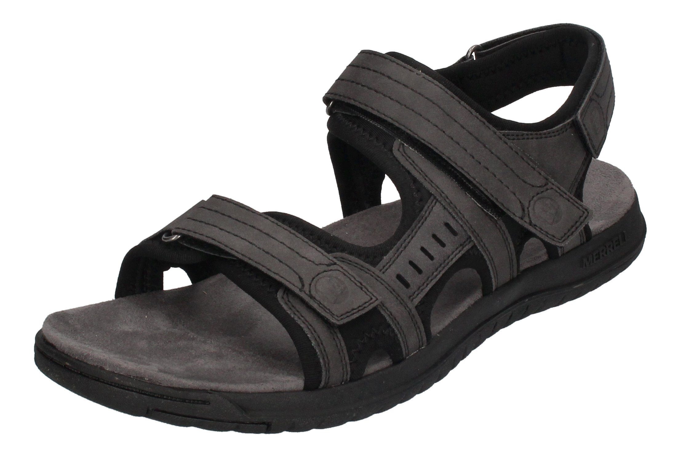 Schuhe Sandalen Merrell VERON CONVERT Plateausandale Black