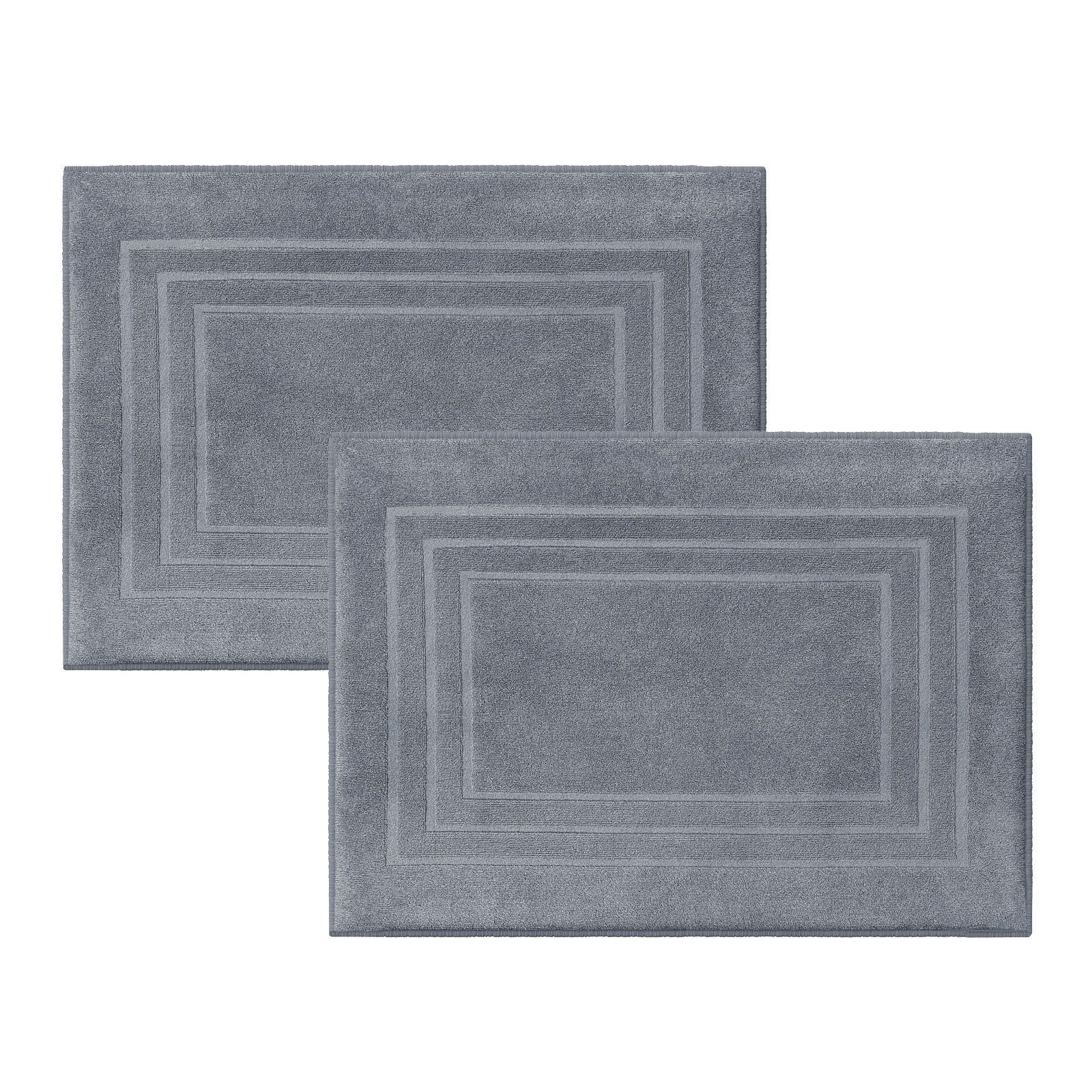 CLASS HOME COLLECTION Duschmatte 2er-Pack Frottee Duschvorleger 50x70 cm, f günstig online kaufen