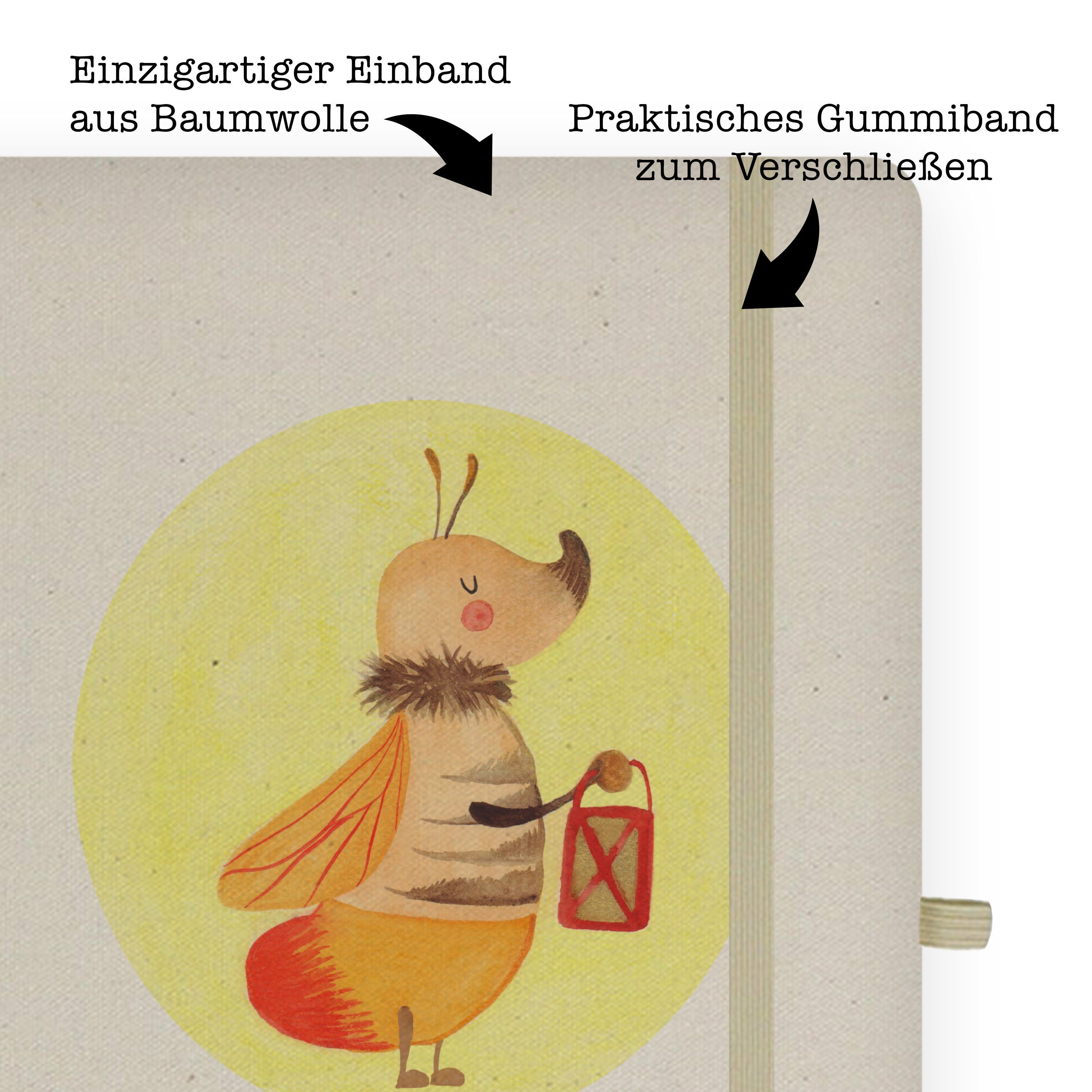 Mr. & Mrs. Glühwürmchen Tagebuch, Notizhef - Geschenk, Notizbuch - Laune, Gute Transparent Panda