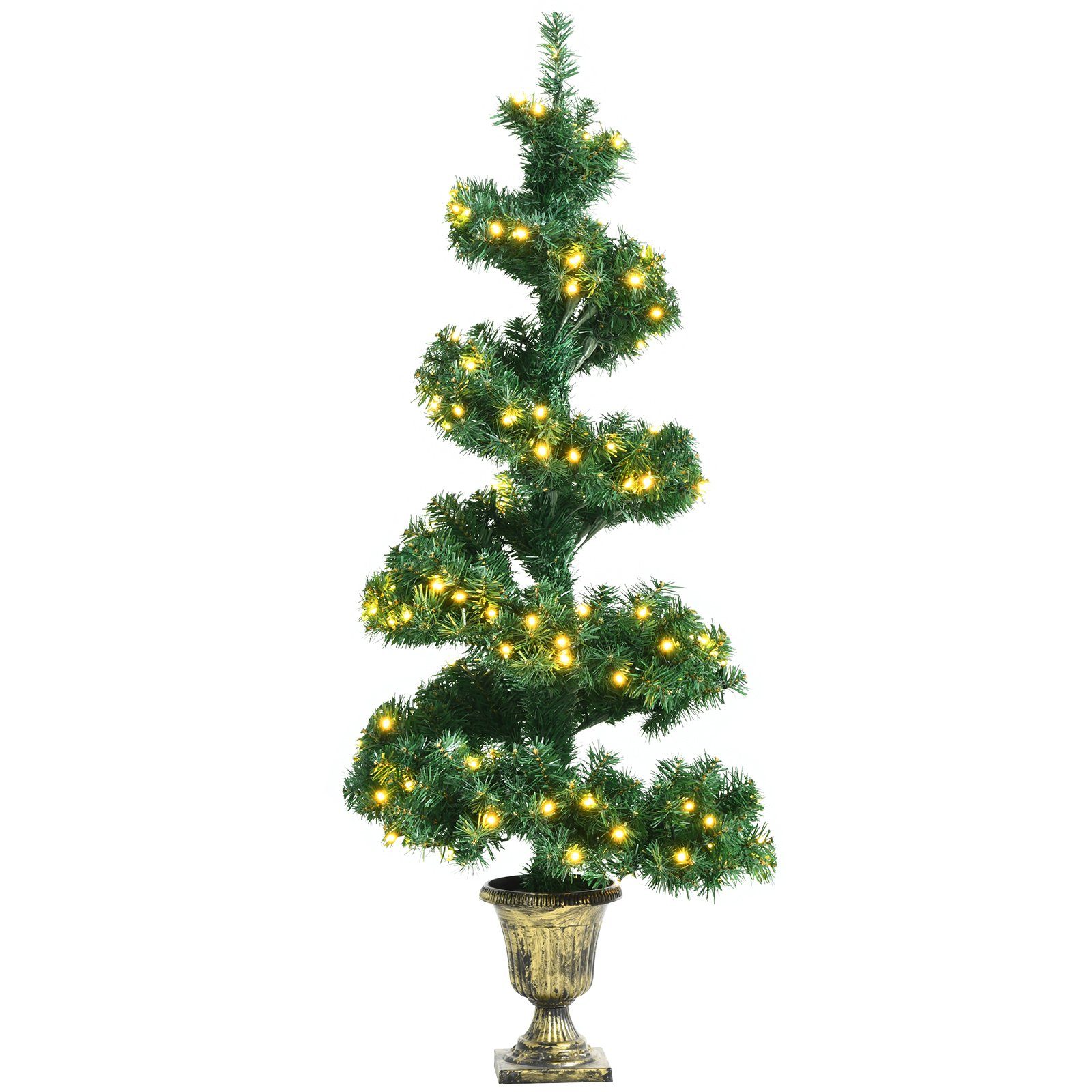 COSTWAY Künstlicher Weihnachtsbaum »Tannenbaum«, 120cm, mit 150