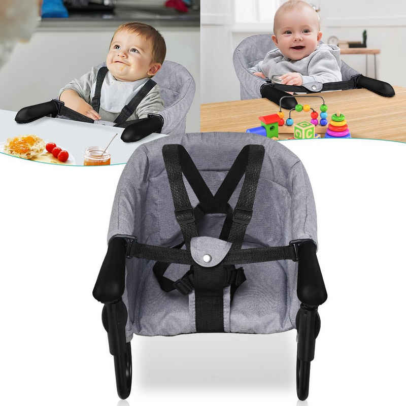 Randaco Tischsitz Faltbar Baby Tischsitz Sitzerhöhung Babysitz Hochstuhl Abnehmbarer