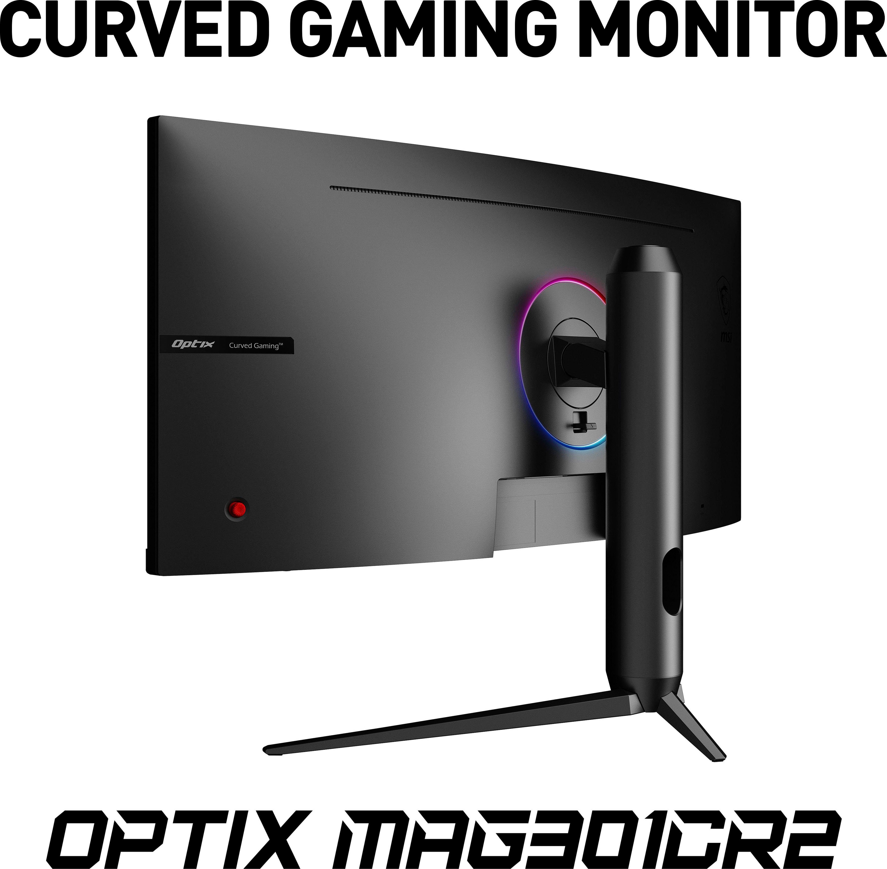 MSI Optix MAG301CR2 Curved-Gaming-LED-Monitor 1 Hz, 3 (76 Herstellergarantie) ", 200 1080 LED, VA px, x WFHD, höhenverstellbar, 2560 ms Jahre cm/30 Reaktionszeit