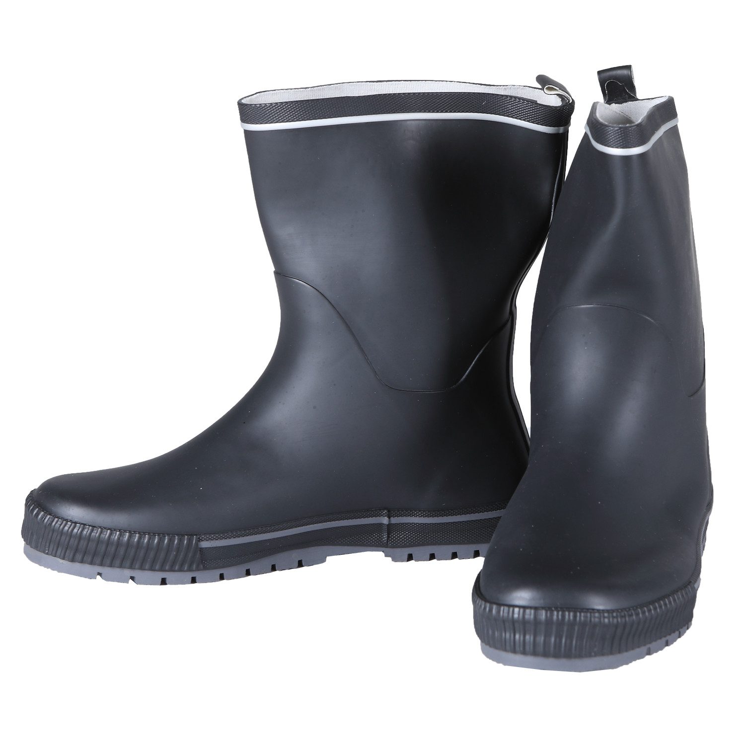 Home4Living Gartenstiefel Herren Regenstiefel schwarz rutschfest Gummistief günstig online kaufen