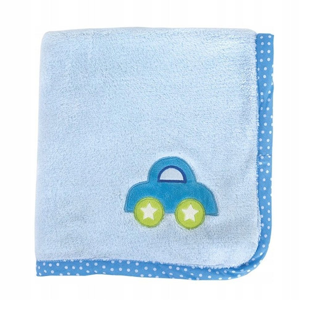 Babydecke Flauschige Babydecke in Rosa oder Blau – mit liebevollen Motiven, JaBaDaBaDo