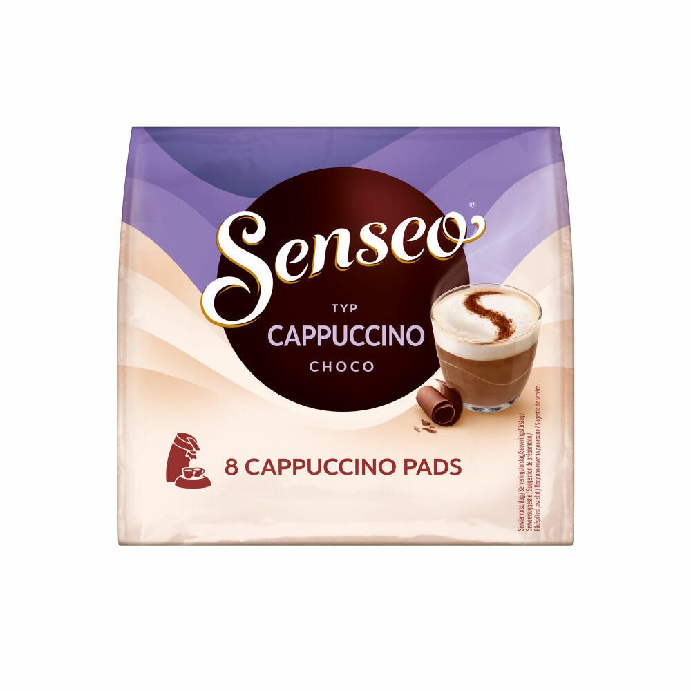 Senseo Kaffee Cappuccino Choco 8 Pads