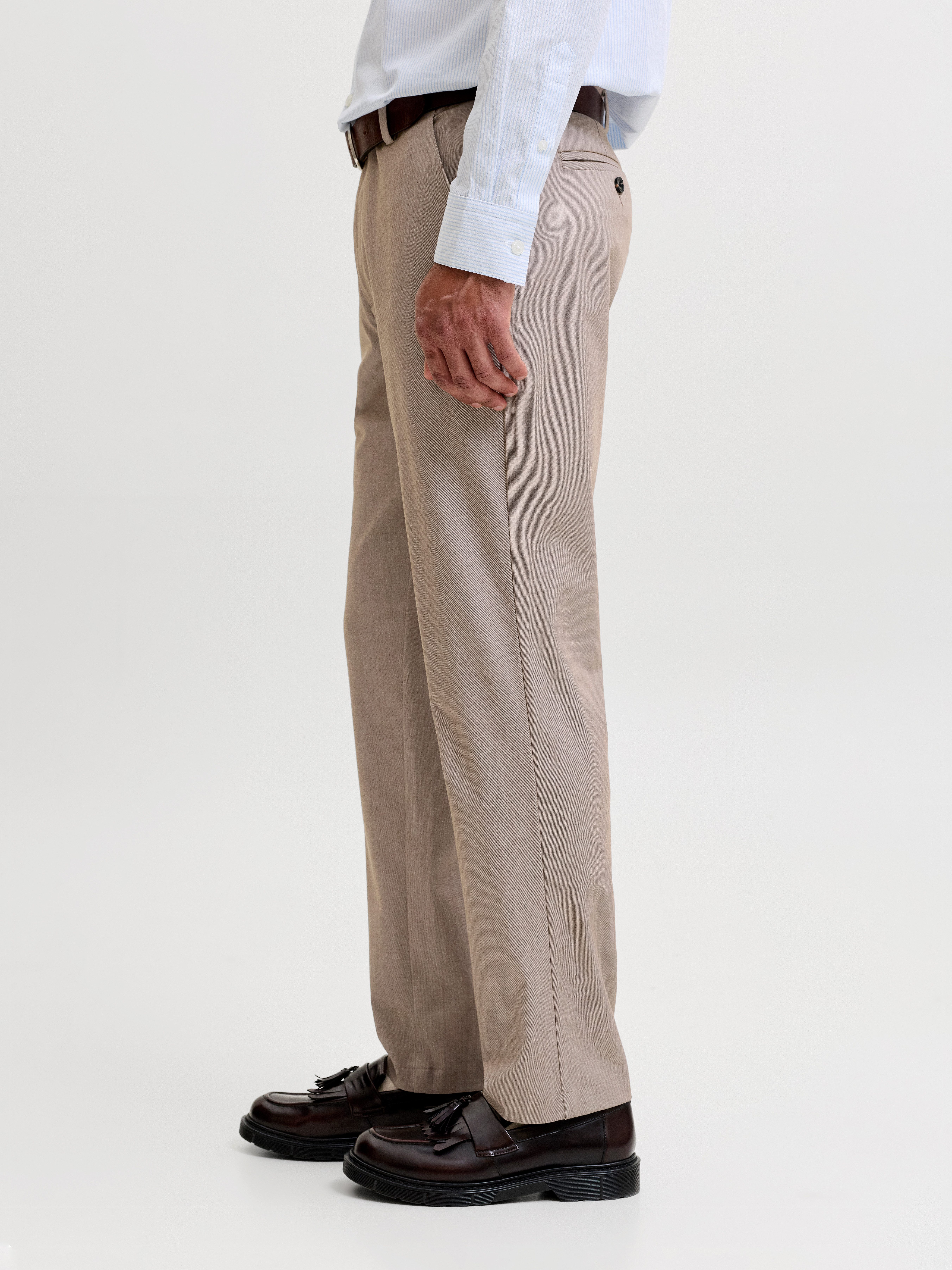 Jack & Jones Chinos JPSTOLLIE CONNOR CHINO NOOS Materialmix, regular fit