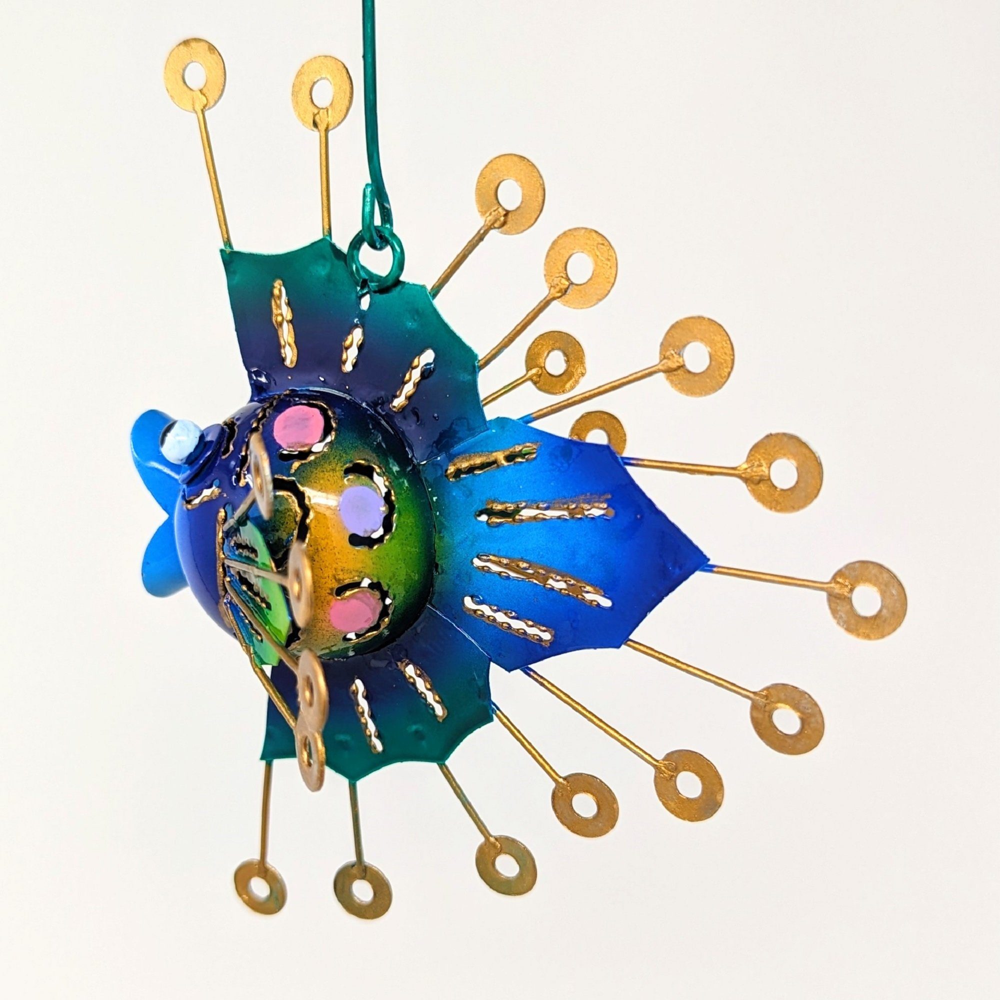 Dekofigur Unterwassertiere zum / ThoKuToys Metall-Figuren Kleine Aufhängen