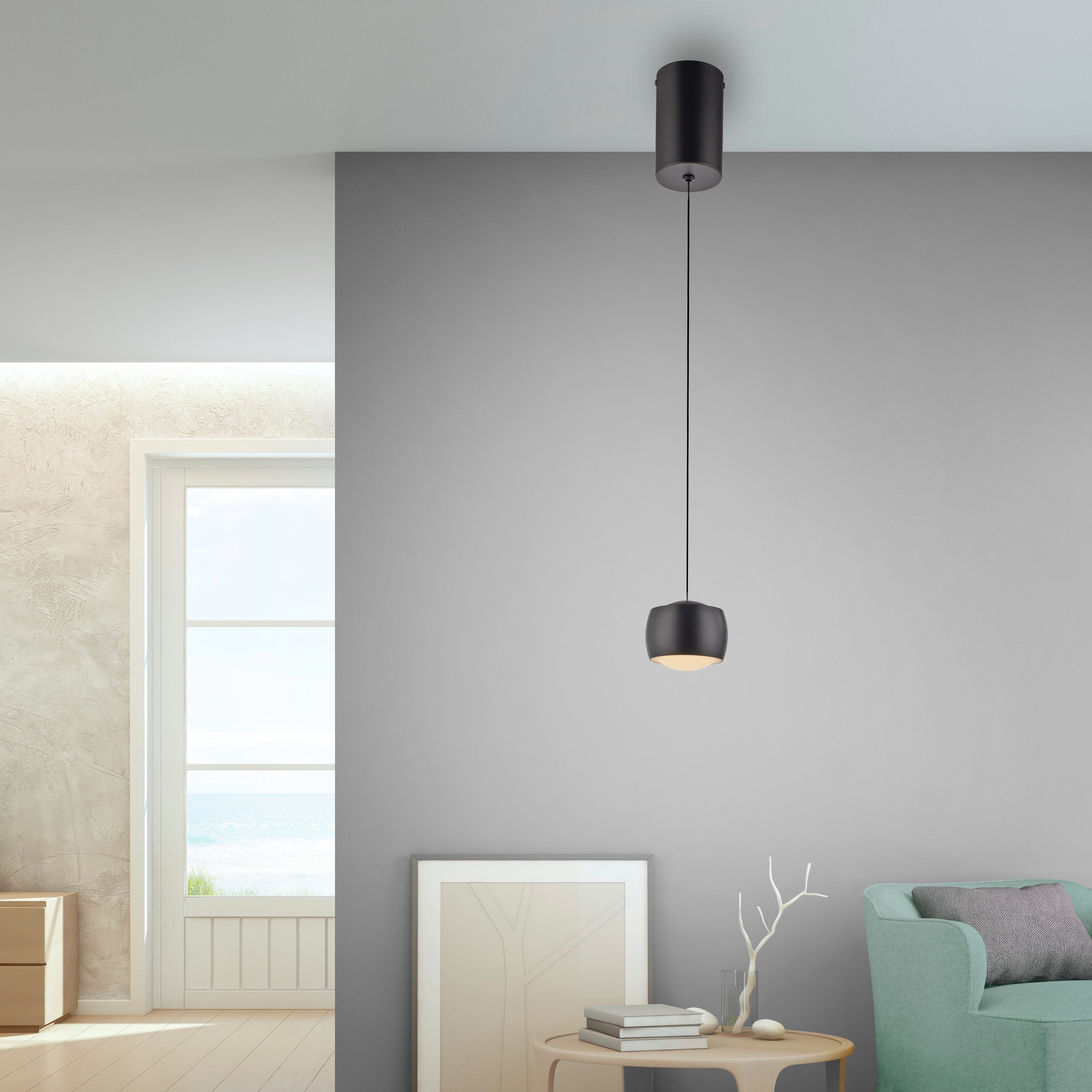 JUST LIGHT Pendelleuchte BALLINI, Abschaltautomatik, LED fest integriert, Warmweiß, LED, Comfort Lift