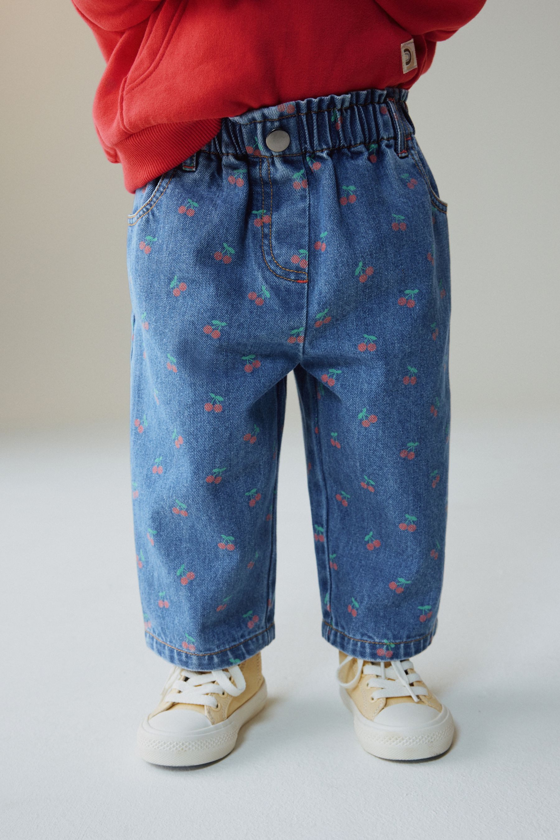 Weite Jeans Weite Jeans aus 100 % Baumwolle