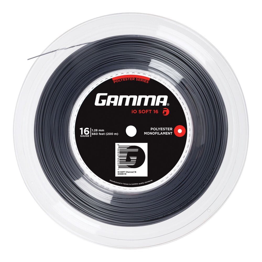 Tennissaite iO Soft 200m charcoal