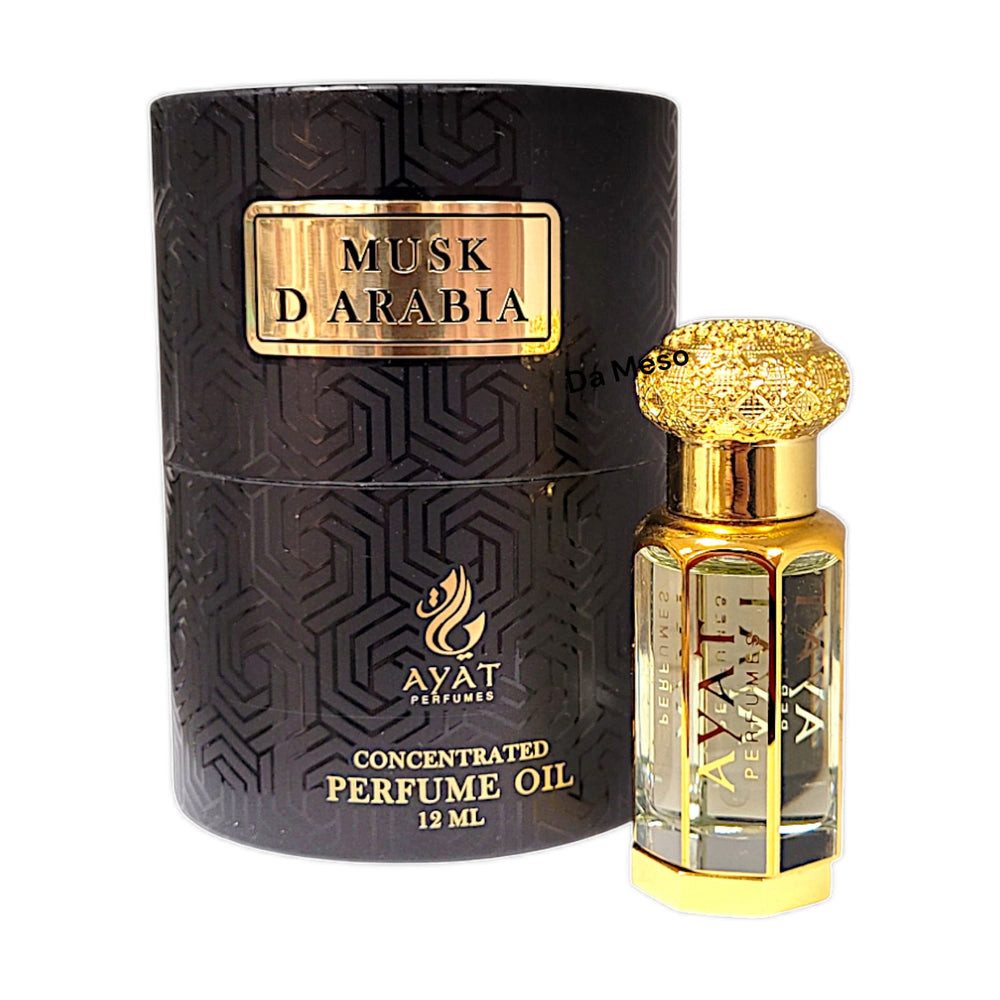 Öl-Parfüm Ayat Musk D Arabia Parfümöl 12ml Parfum Extrakt Unisex