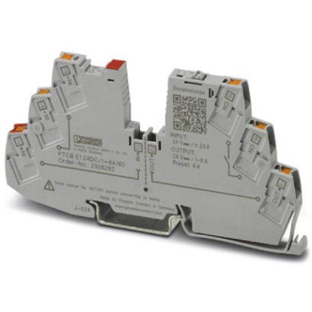 Phoenix Contact Schalter Phoenix Contact 2908262 PTCB E1 24DC/1-8A NO Schutzschalter 1 Schli (PTCB E1 24DC/1-8A NO)