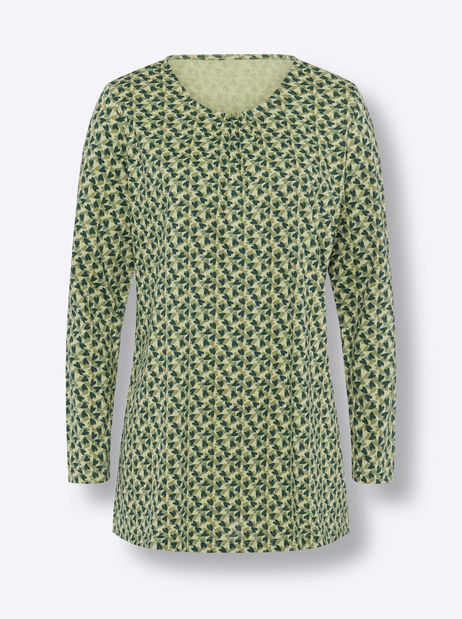 Sieh an! T-Shirt Longshirt Langarm