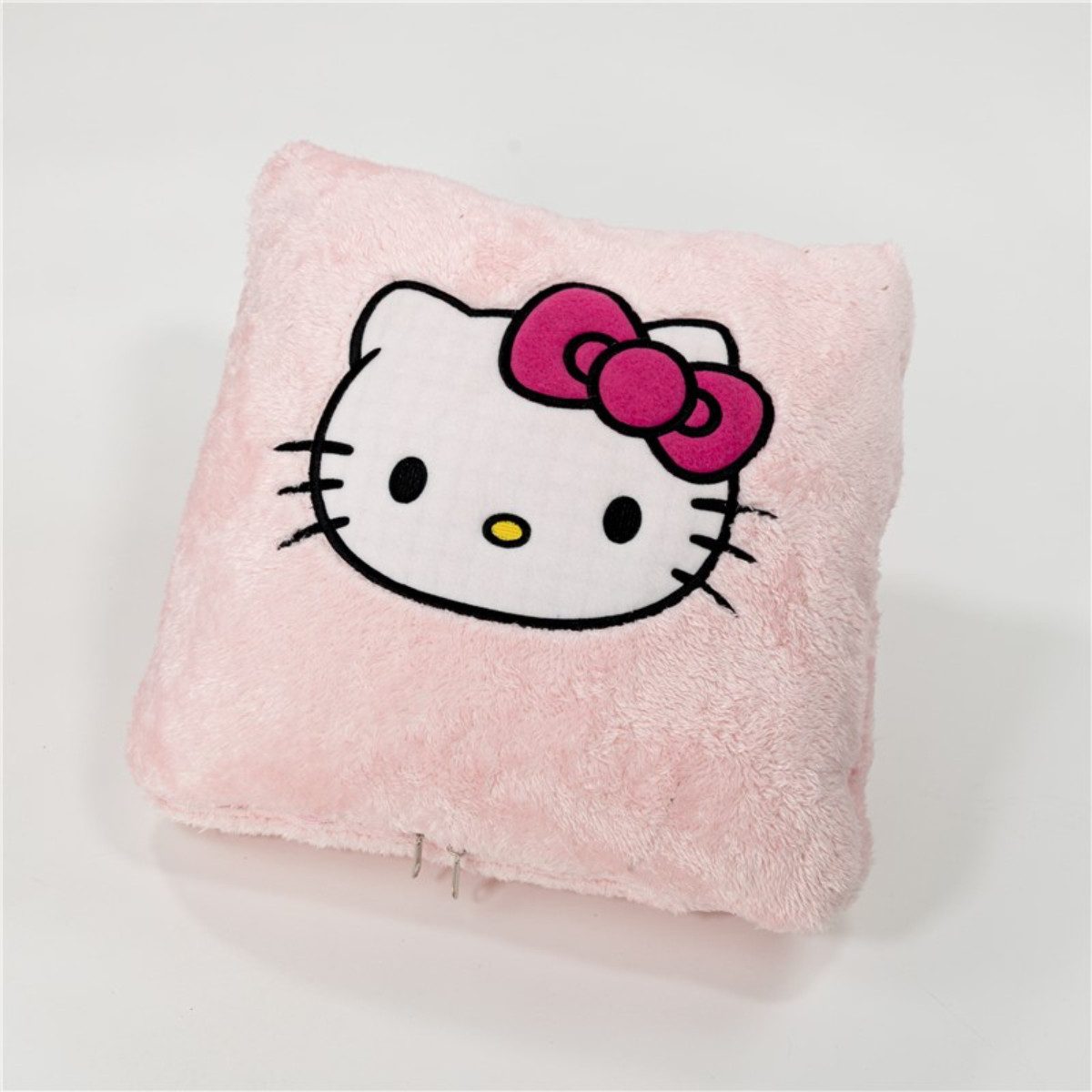 Wohndecke Sanrio Hello Kitty Kissen Kuscheldecke 40x40 / 100x150 cm weich & warm, Aymax sprl