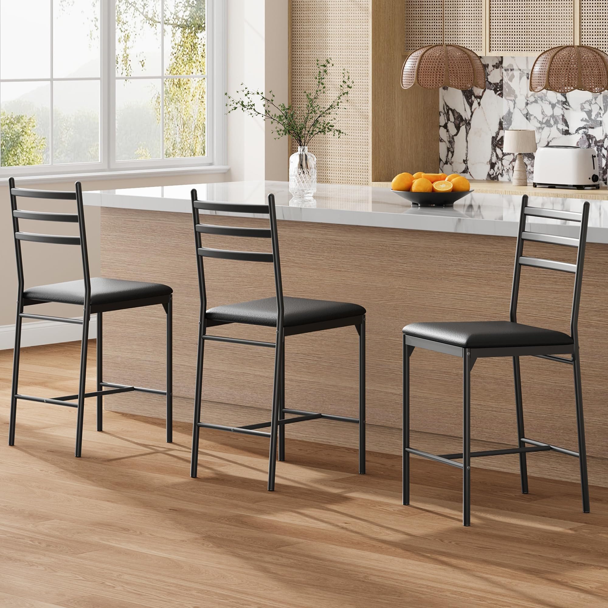 GarveeMore Barhocker Barstuhl 2er Set Bistrostuhl Küchenhocker günstig online kaufen