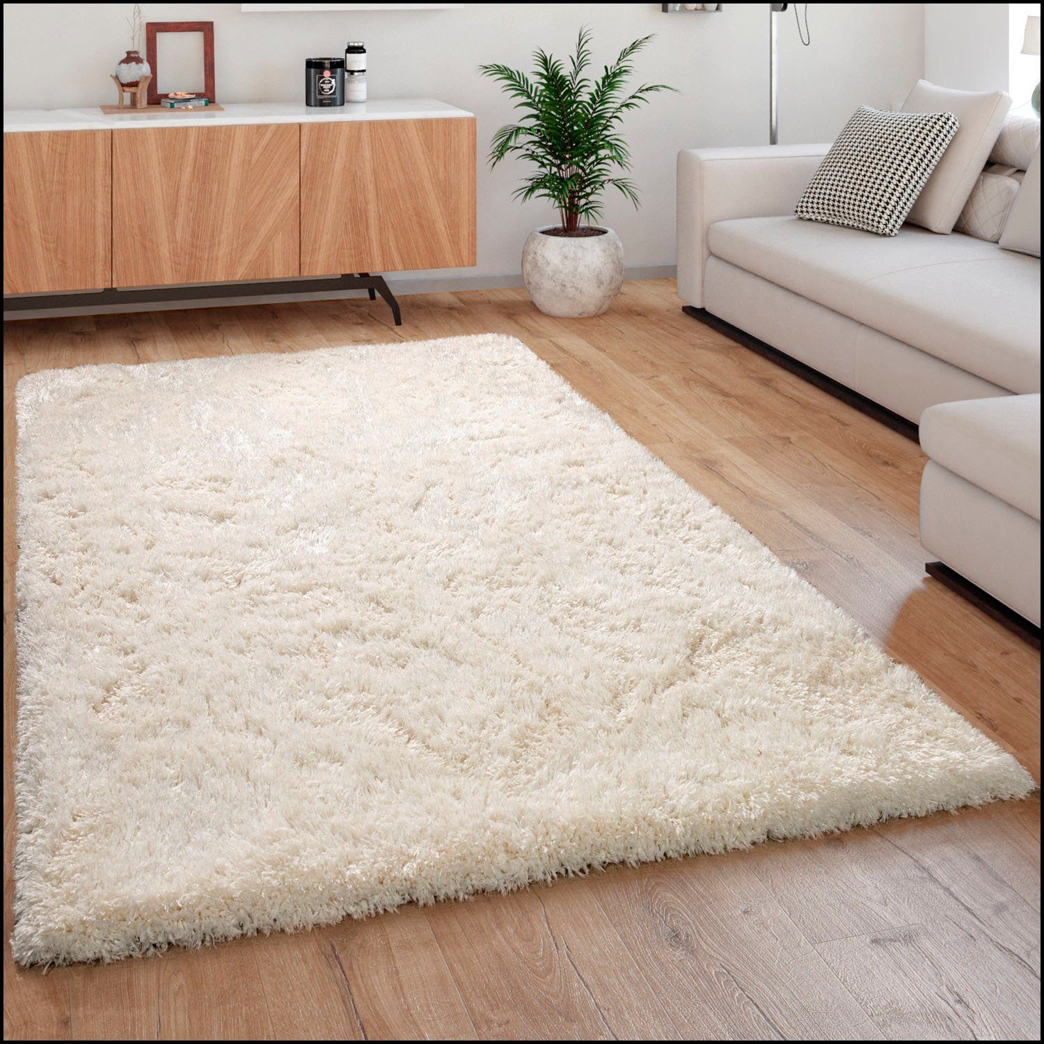Paco Home Hochflor-Teppich Milano 861, rechteckig, günstig online kaufen