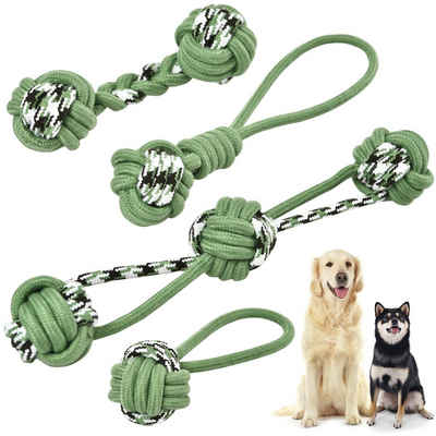 KaraLuna Tier-Beschäftigungsspielzeug »Hunde Seilspielzeug 4-teilig Hundespielzeug Seil«, Maschinenwaschbar bis 30 Grad im Schonwaschgang