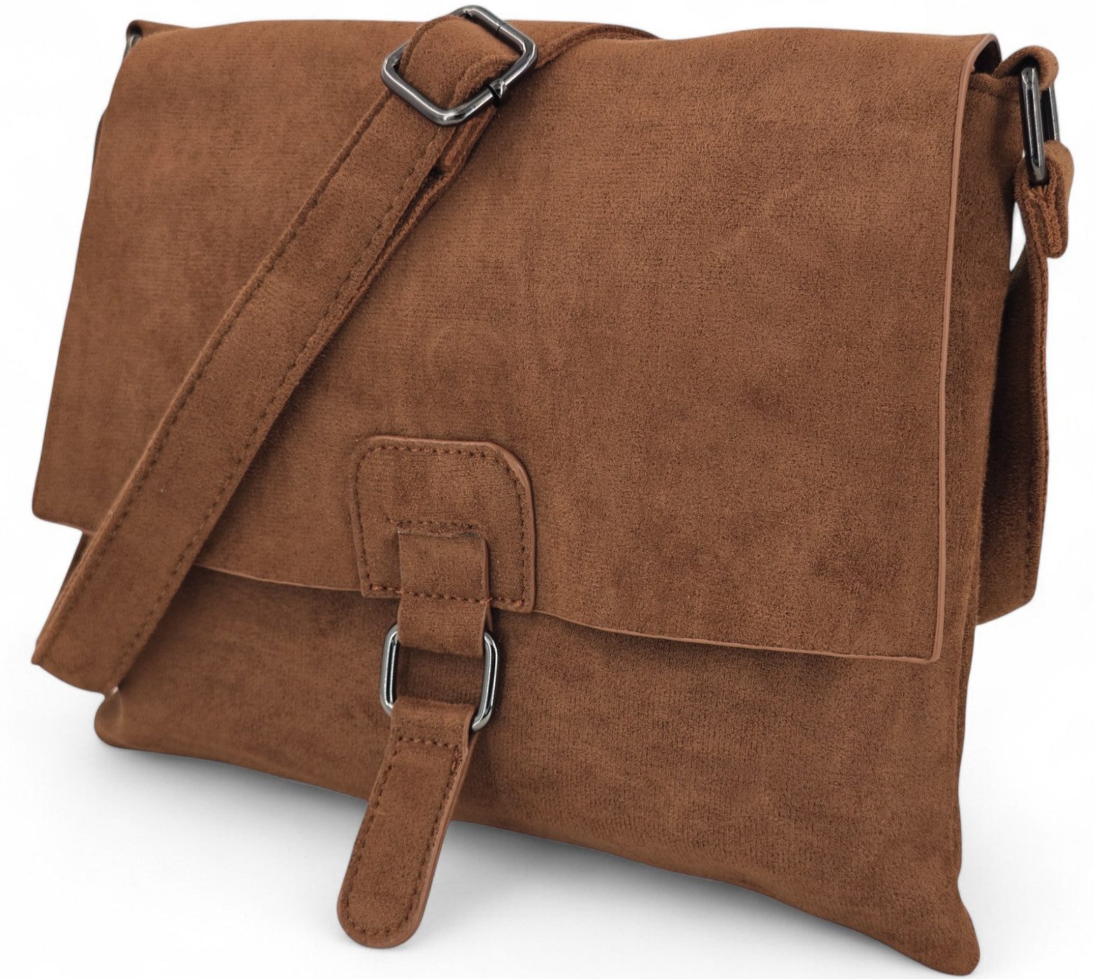styleBREAKER Schultertasche Samtige Schultertasche (1-tlg) günstig online kaufen