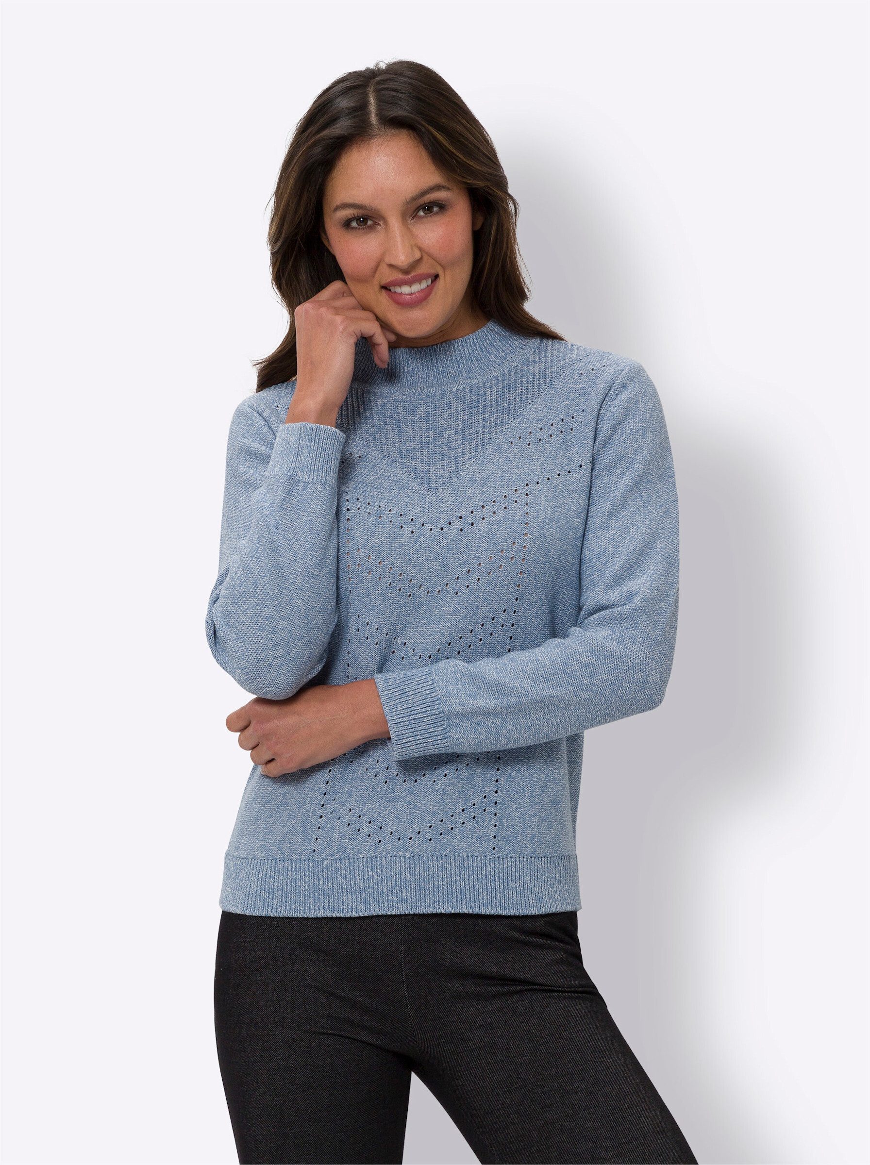 Strickpullover Langarm-Pullover