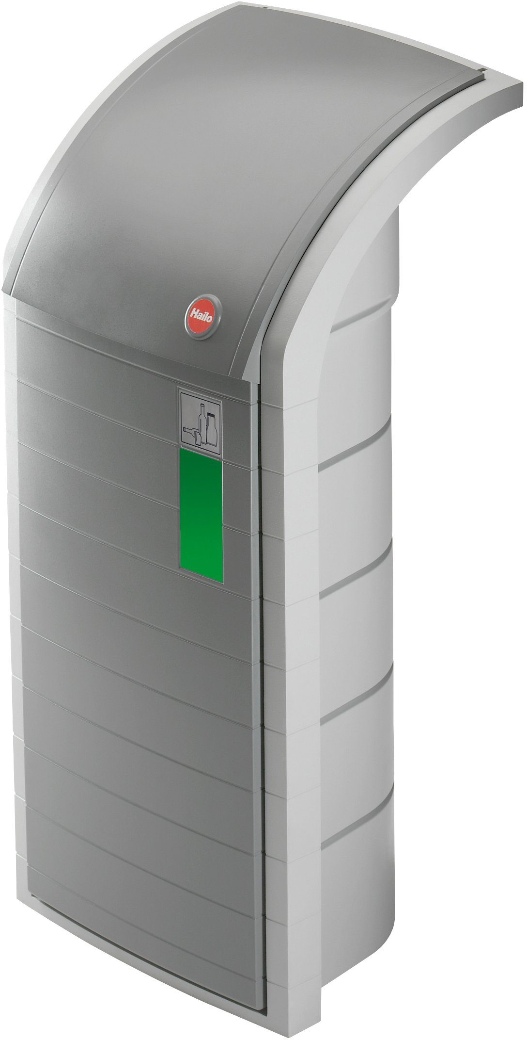 Hailo Мусорные подставки ProfiLine WSB Design XXXL, 120 Liter, grau, Wertstoffsammler