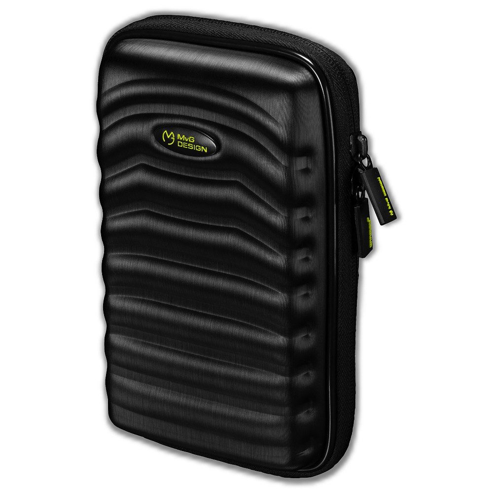 Winmau Dartpfeil Darttasche MvG Tour-Edition schwarz 8331, Dart Case Etui Tasche für Dartpfeile Flights – Bild 2 von 3