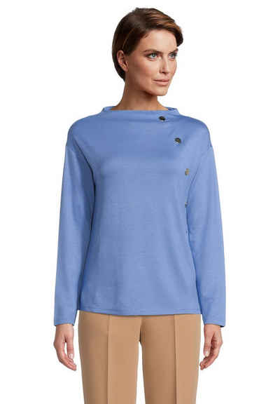 Betty Barclay Sweatshirt mit Stehkragen (1-tlg) Niete