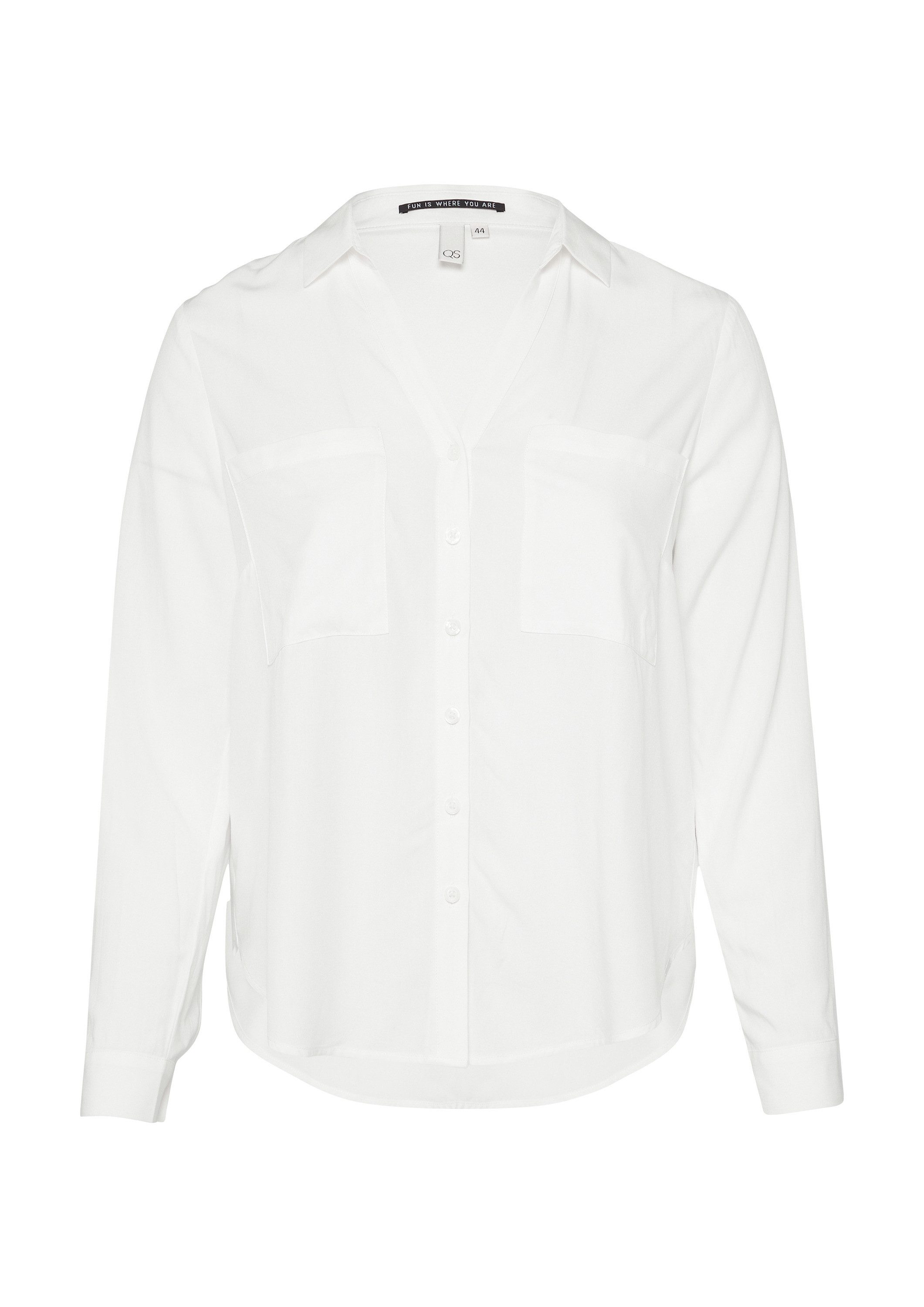 QS Langarmbluse Bluse (1-tlg) günstig online kaufen
