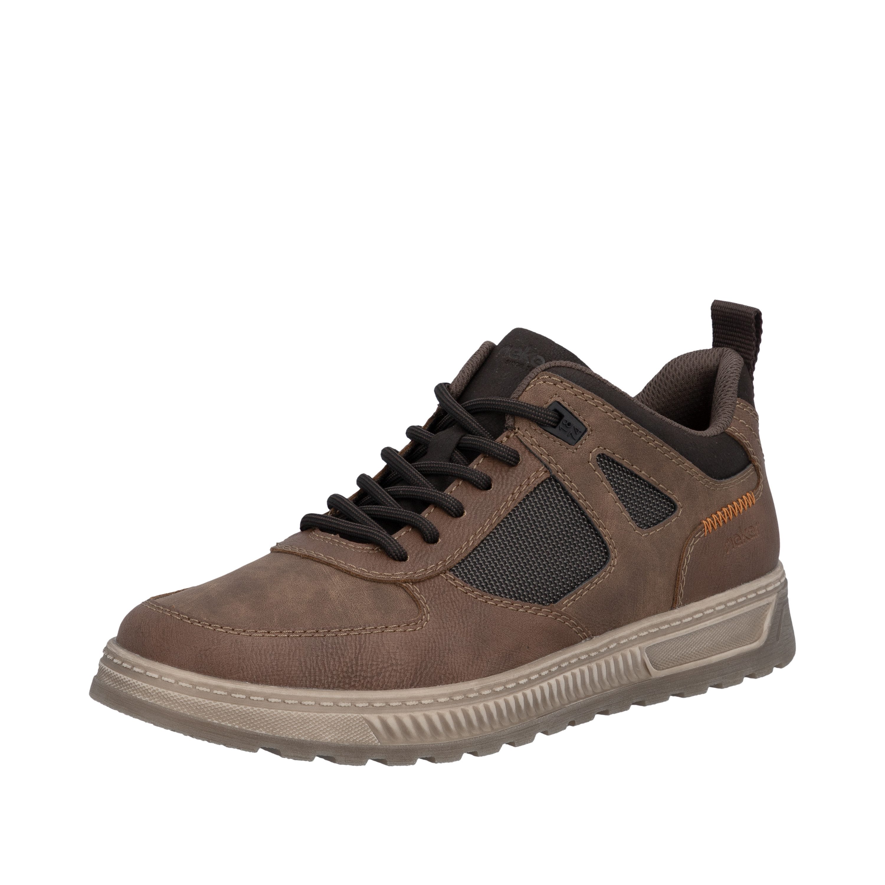 Rieker Sneaker Schnürschuh, Halbschuh, Outdoorschuh mit gepolstertem Schaftrand