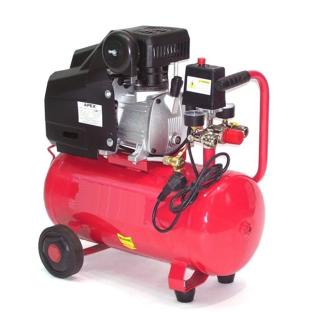 Apex Kompressor Druckluft Kompressor 40298 Druckluftkompressor 24L Kessel 230 V 1100W, 1-tlg.