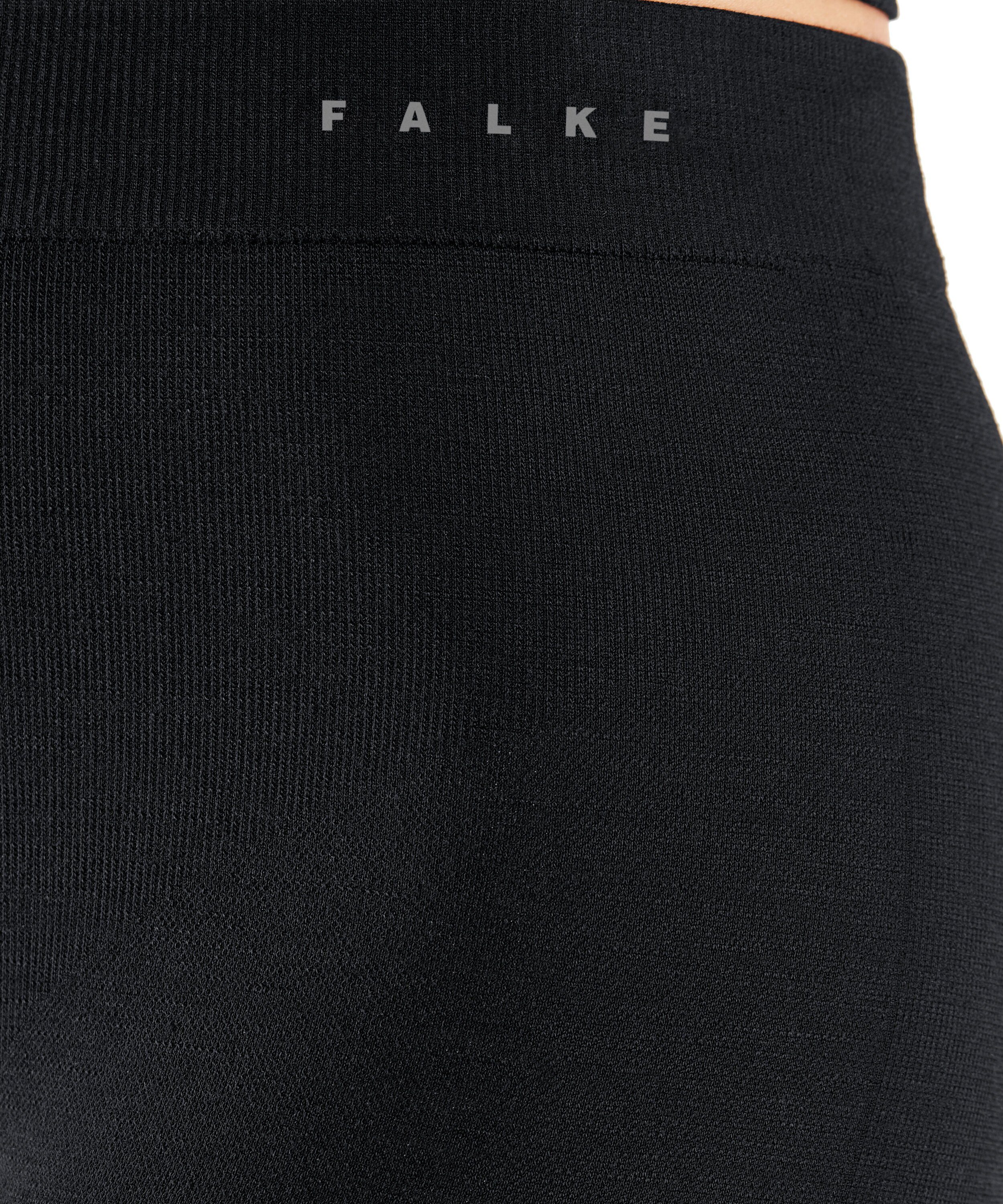 black Light Wool-Tech (1-St) Thermounterhose FALKE mit Merinowolle (3000) feinster