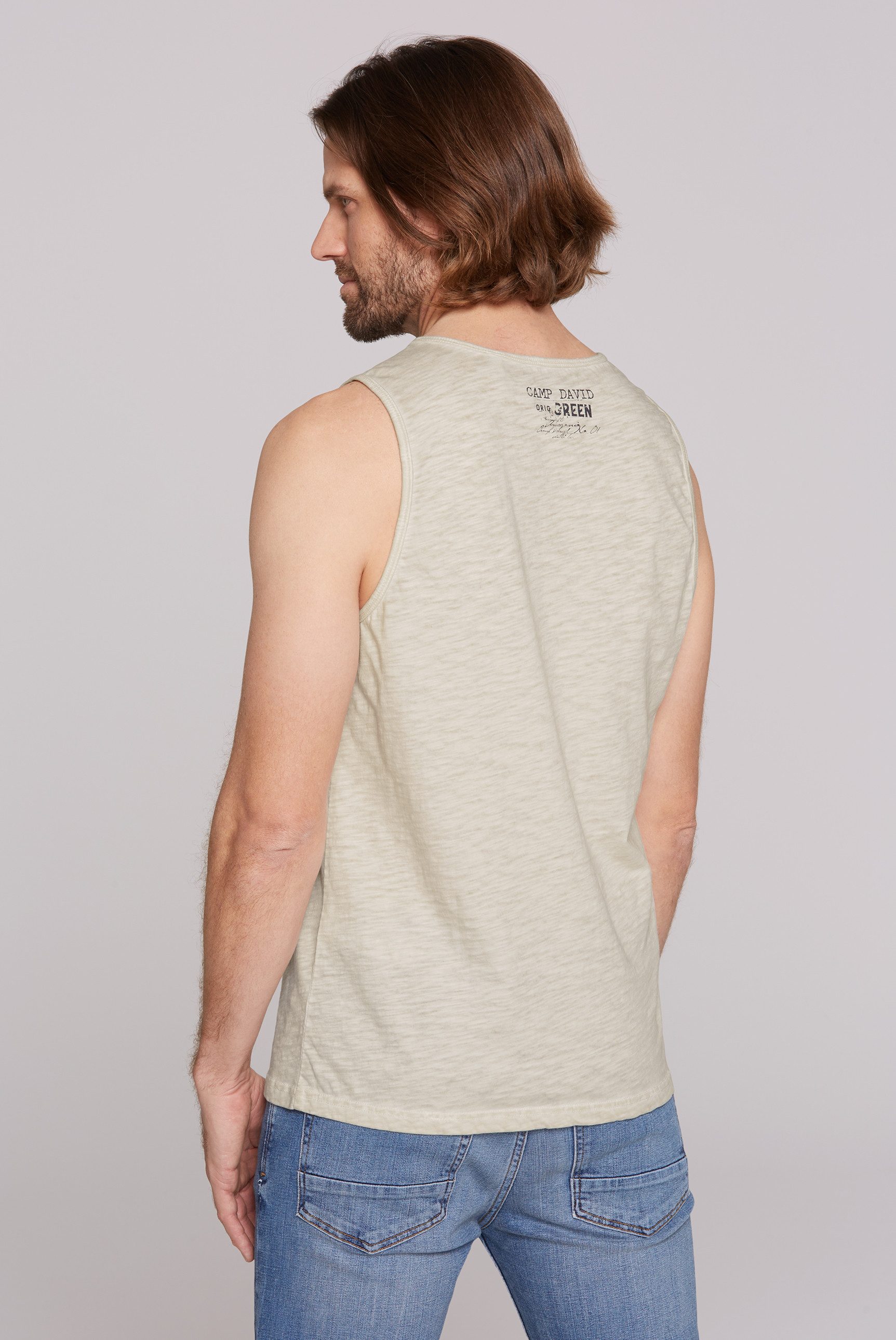CAMP DAVID Tanktop aus Baumwolle