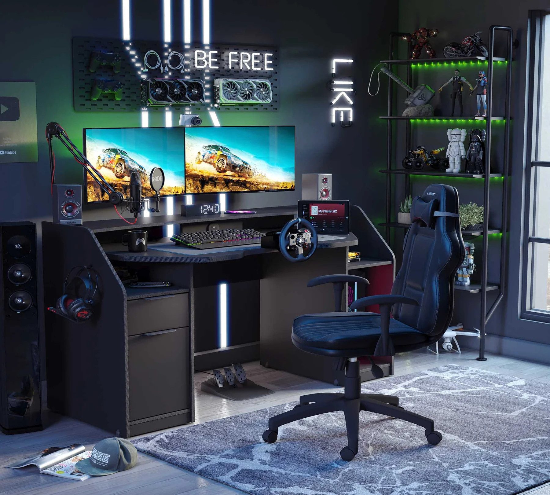 Schreibtisch GAMER