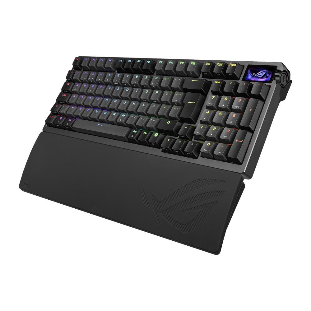 Asus ASUS ROG Azoth 96 HE Gaming-Tastatur (analoge Gaming Tastatur QWERTZ 96% Magnetic Switch OLED)