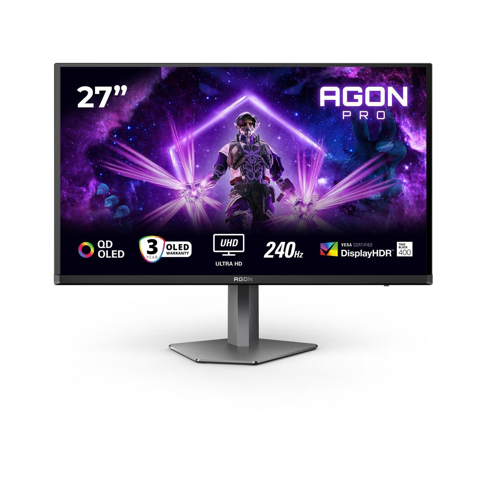 AOC AG276UZD Gaming-LED-Monitor (3840 x 2160, 0,03 ms Reaktionszeit, 240 Hz, OLED)