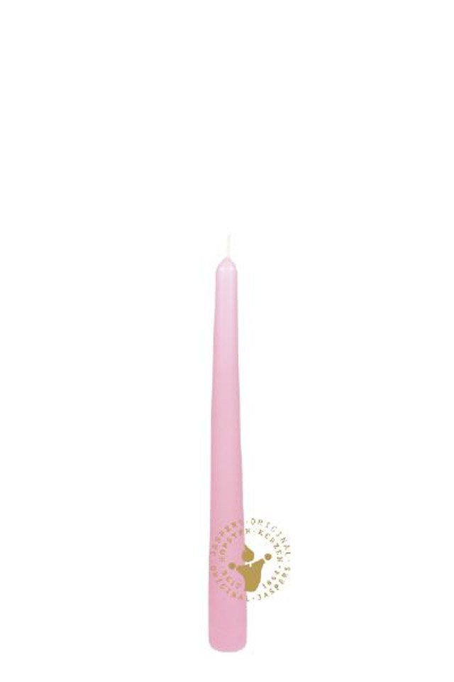 Jaspers Kerzen Spitzkerze Spitzkerzen rosa Ø 24 x 250 mm, 4 Stück