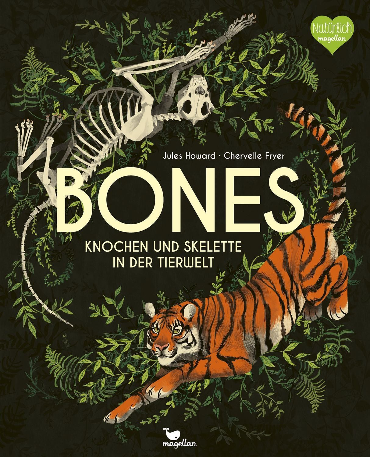 Bones - Knochen und Skelette in der Tierwelt Ein Kinderbuch mit spanne / Jules Howard, X
