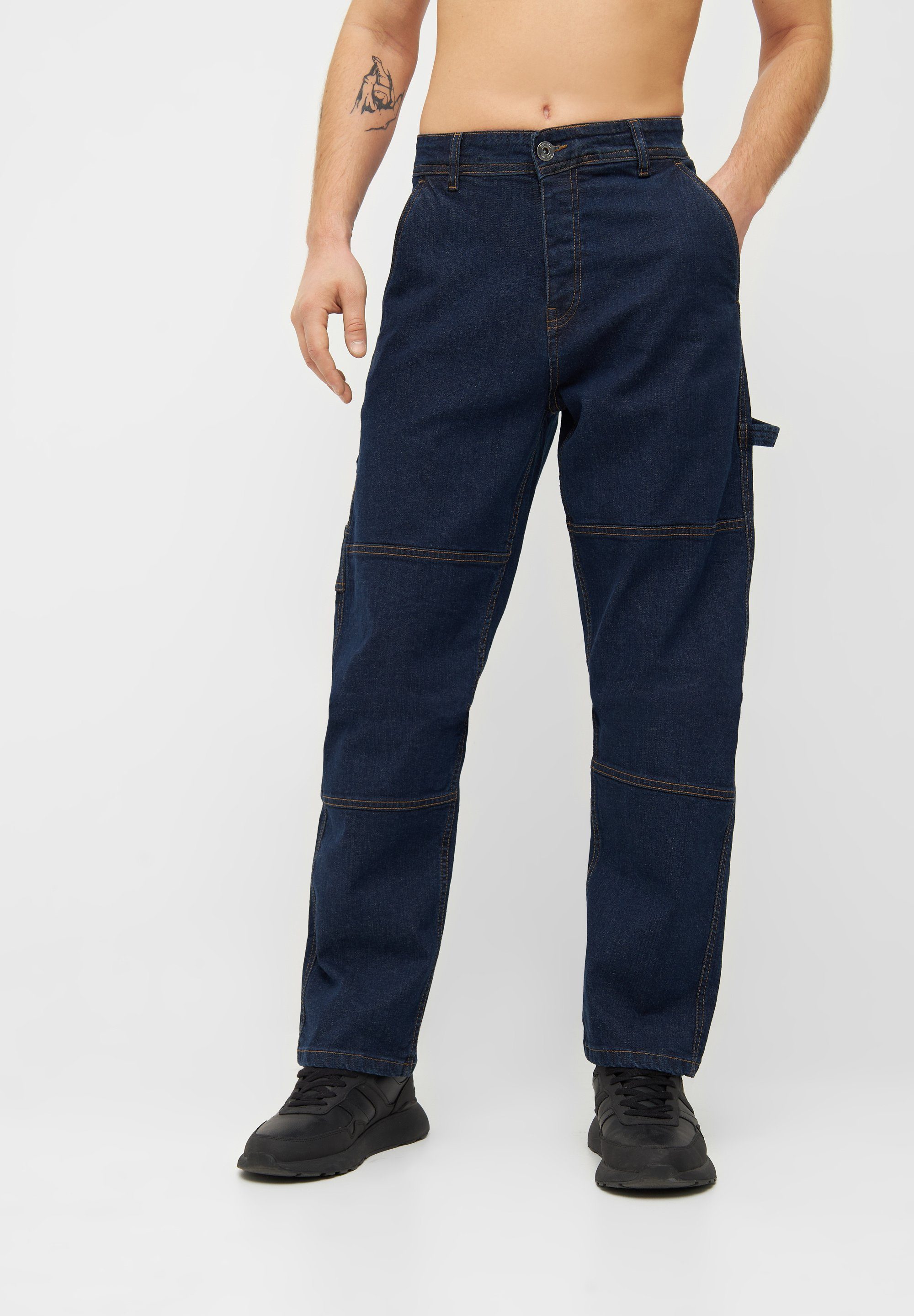 Bench. Straight-Jeans CARPENTER VINTAGE BRANDED BADGE, Länge 34