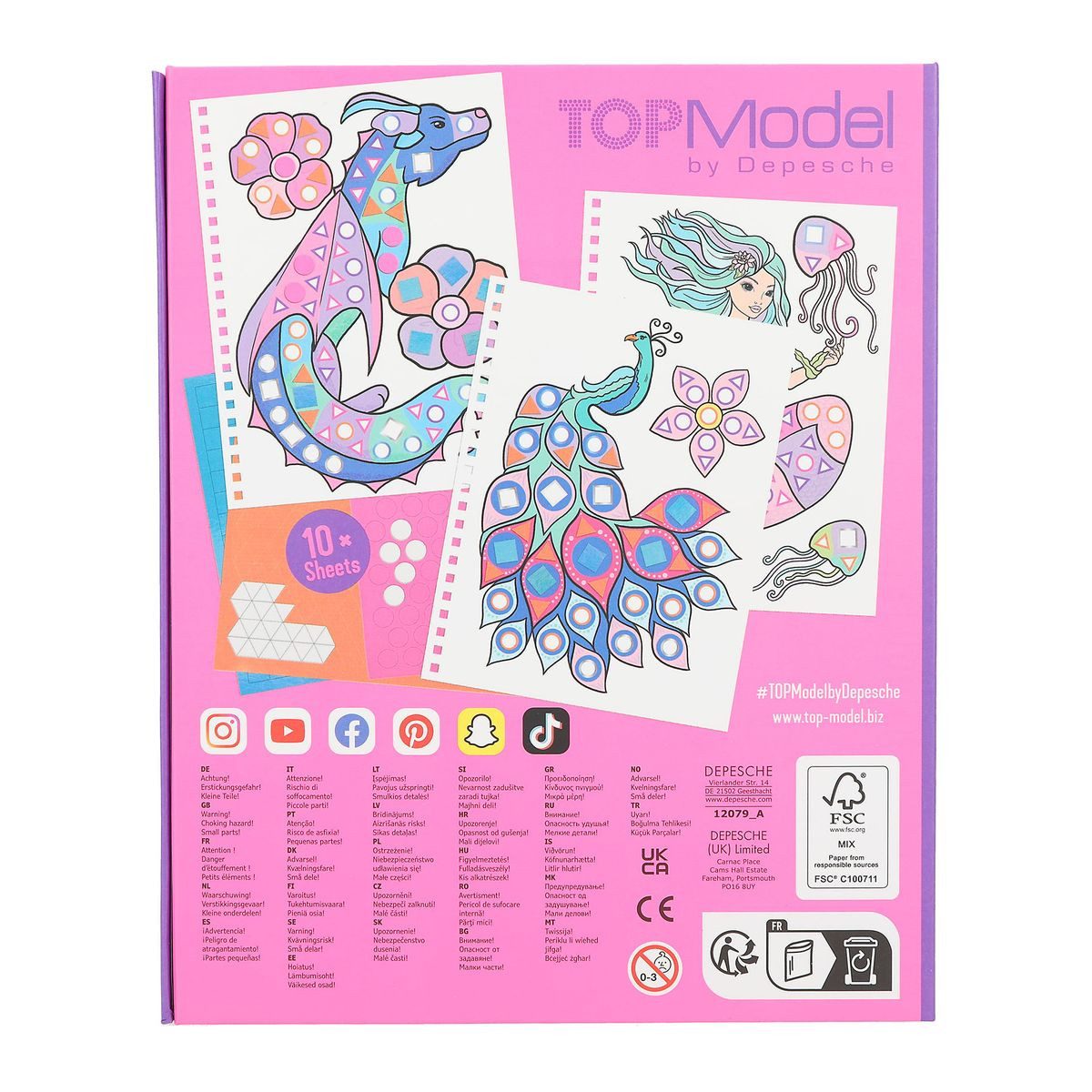 TOPModel Stickerbuch TOPModel Stickerbuch Sticker your picture Fantasy