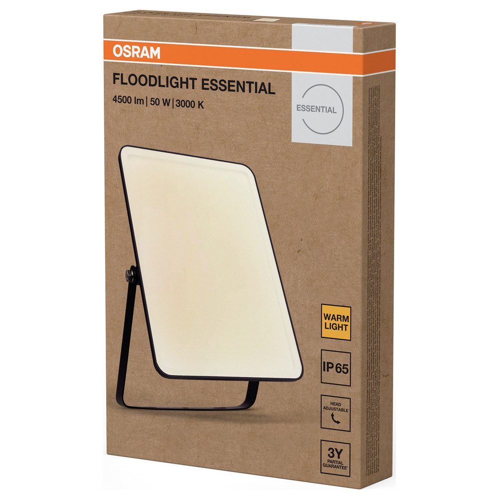 Osram LED Flutlichtstrahler OSRAM HOMELIGHTING Floodlight Essential 50W 3000K 4099854429798 LED-Au