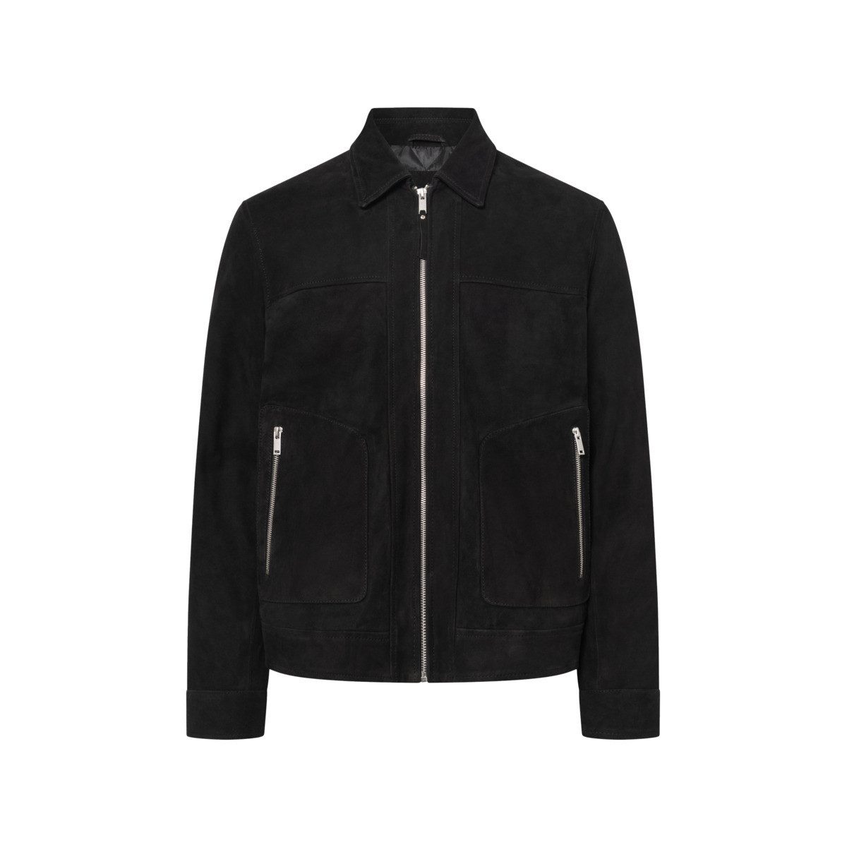 Bolongaro Trevor Lederjacke Hudson Worker Herren Bomberjacke, Freizeitjacke, Blazer, Pufferjacke, Übergangsjacke