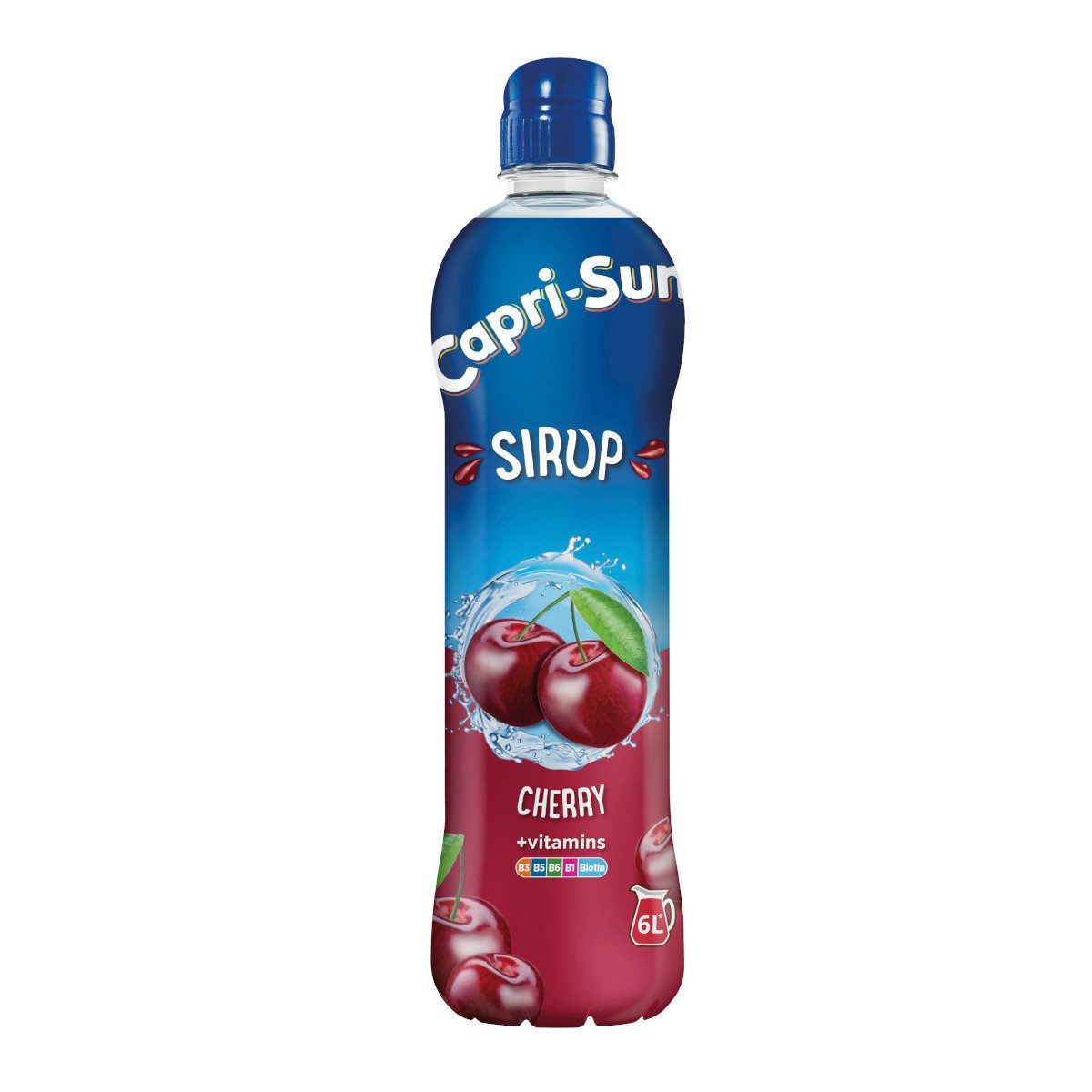 CAPRI-SUN Getränke-Sirup, Capri Sun Sirup Kirsche mit Vitaminen und Kirschgeschmack 600ml
