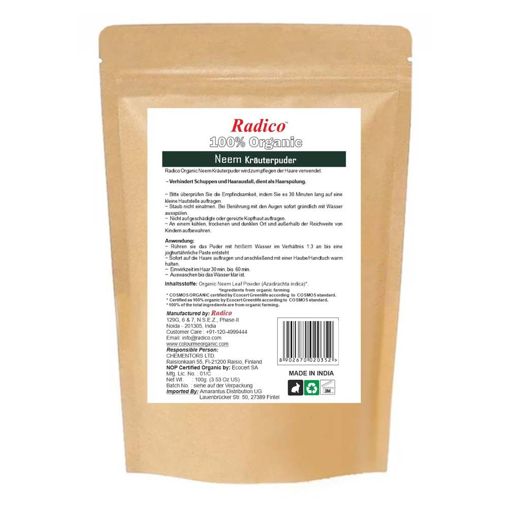 Radico Haarkur Haarpflege Kräuterpuder - Neem 100g
