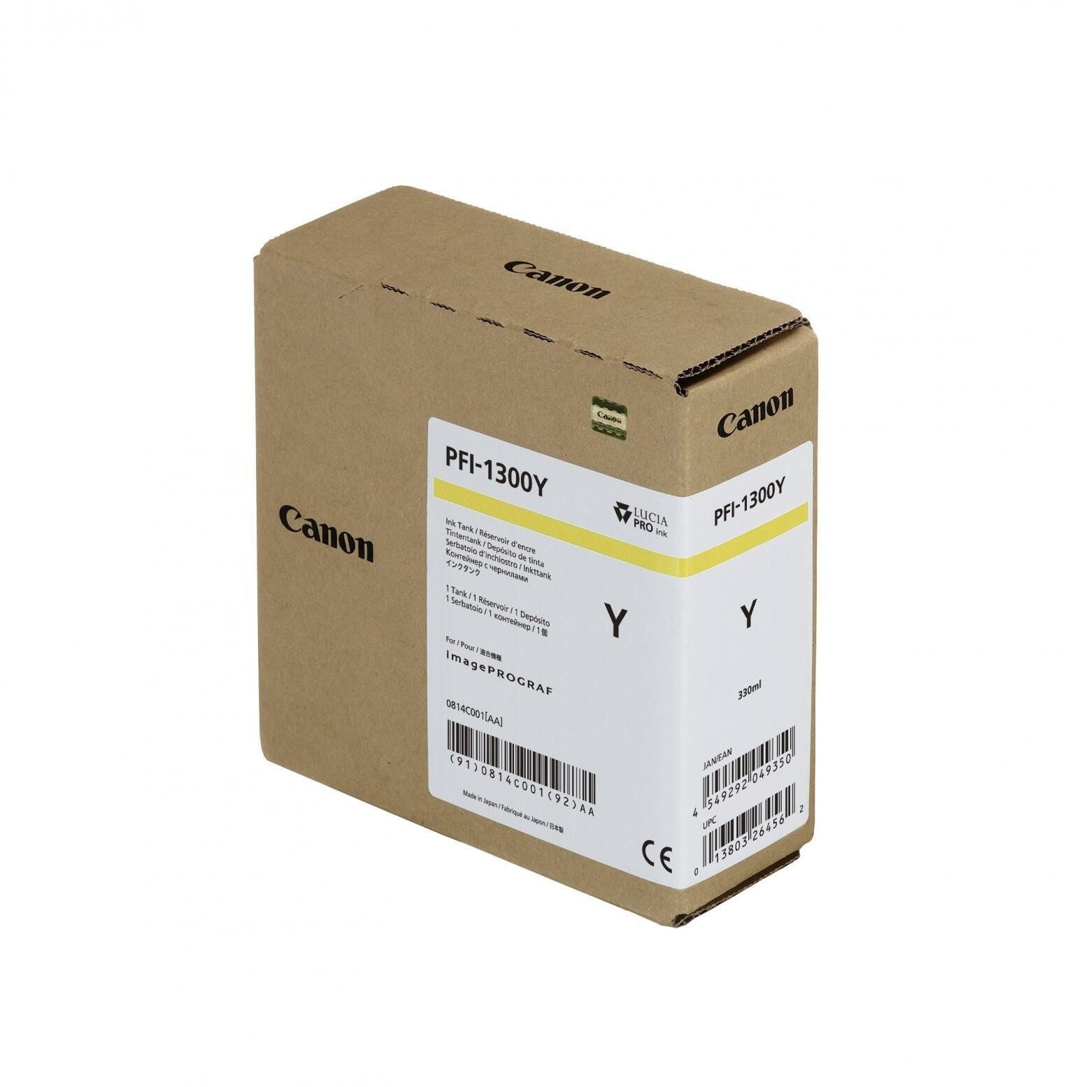 Canon Canon PFI-1300Y Druckerpatrone gelb Tintenpatrone