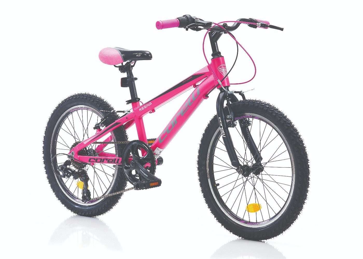 Toys Store Jugendfahrrad 20 Zoll Alu Fahrrad Hardtail 7 Gang 20" Kinderfahrrad Mountainbike MTB, 7 Gang, Microshift Drehgriff