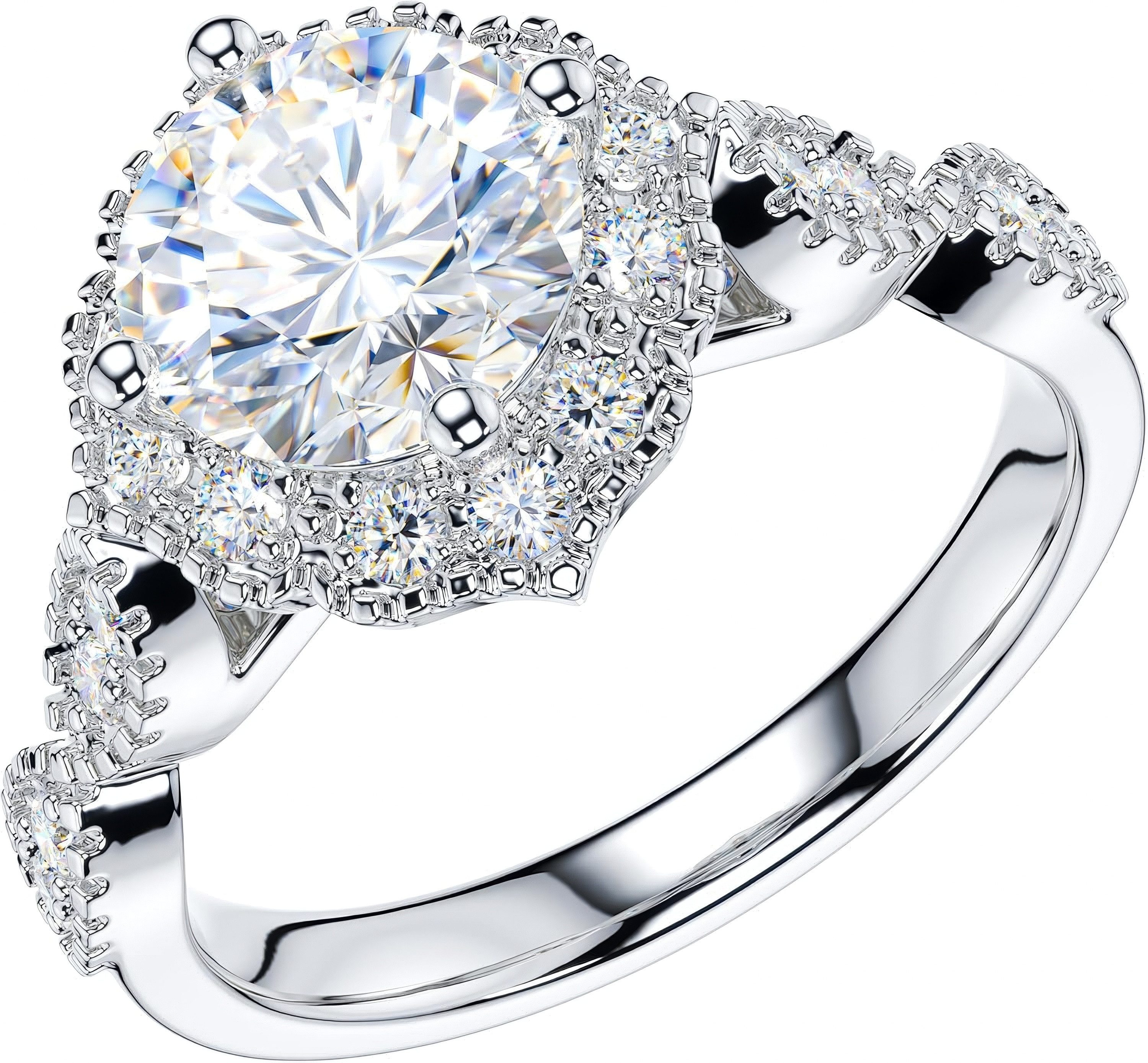 Jumpeak Diamantring Kultivierter Diamant 1,5 CT günstig online kaufen