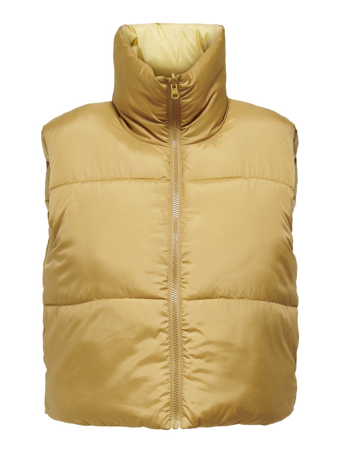 Steppweste ONLY Damen Stepp-Weste OnlRicky short Waistcoat Wende-Weste