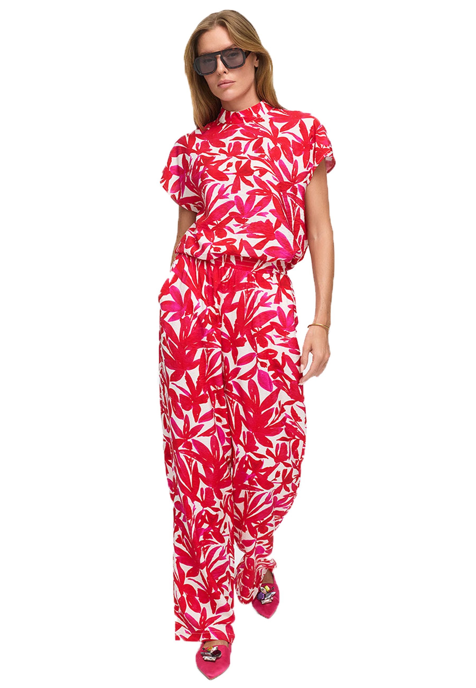 CATNOIR Marlene-Hose Catnoir Damen Hose Print (1-tlg)