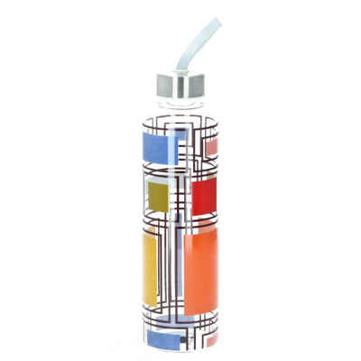 PPD Trinkflasche Glasflasche London 550 ml bunt