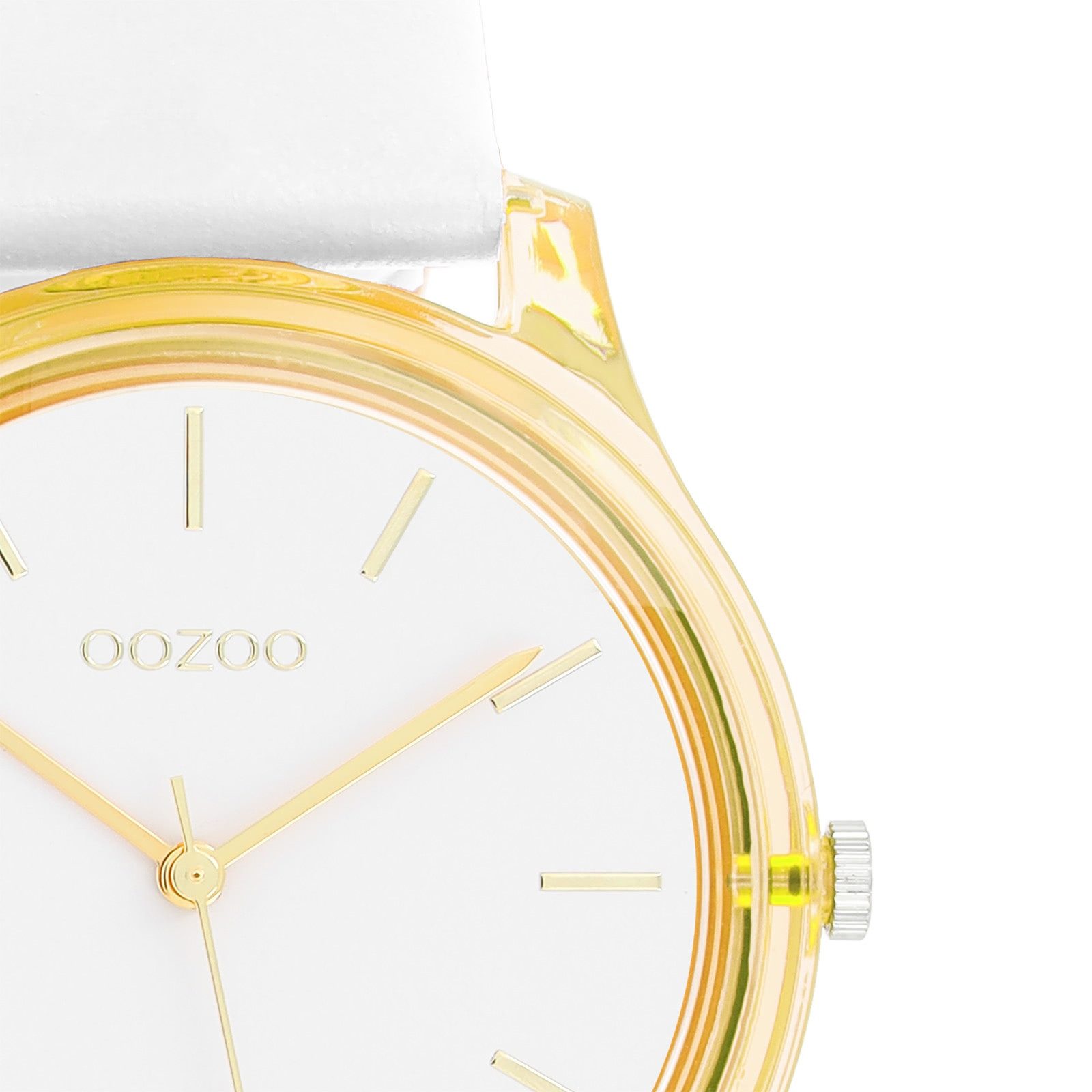 OOZOO Quarzuhr Oozoo Damen Armbanduhr Timepieces Analog, (Analoguhr), Damenuhr rund, mittel (ca. 36mm) Lederarmband, Casual-Style