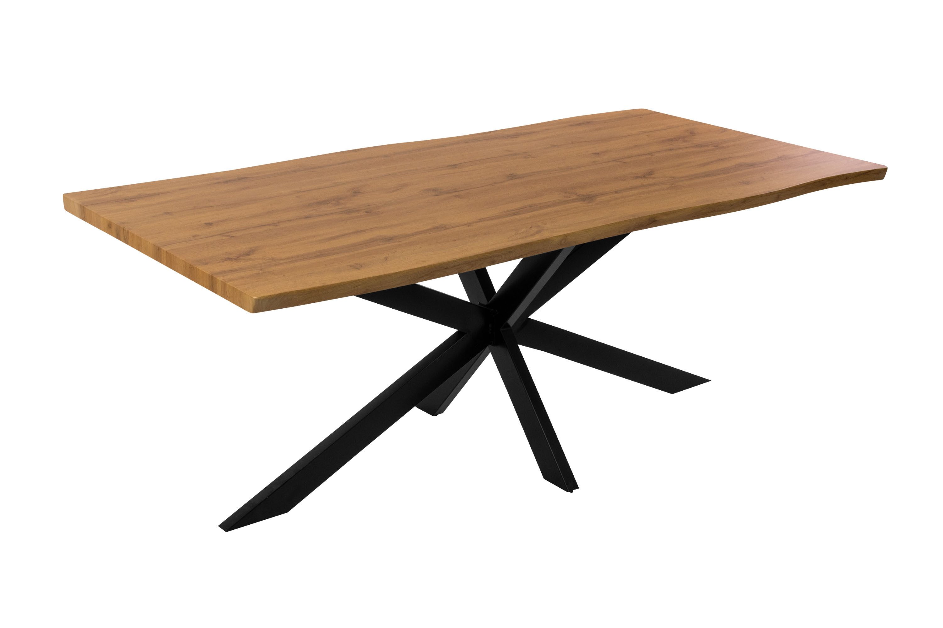 Loreno® Esstisch Josy, verschiedene Holz-Optik, Baumkante, günstig online kaufen
